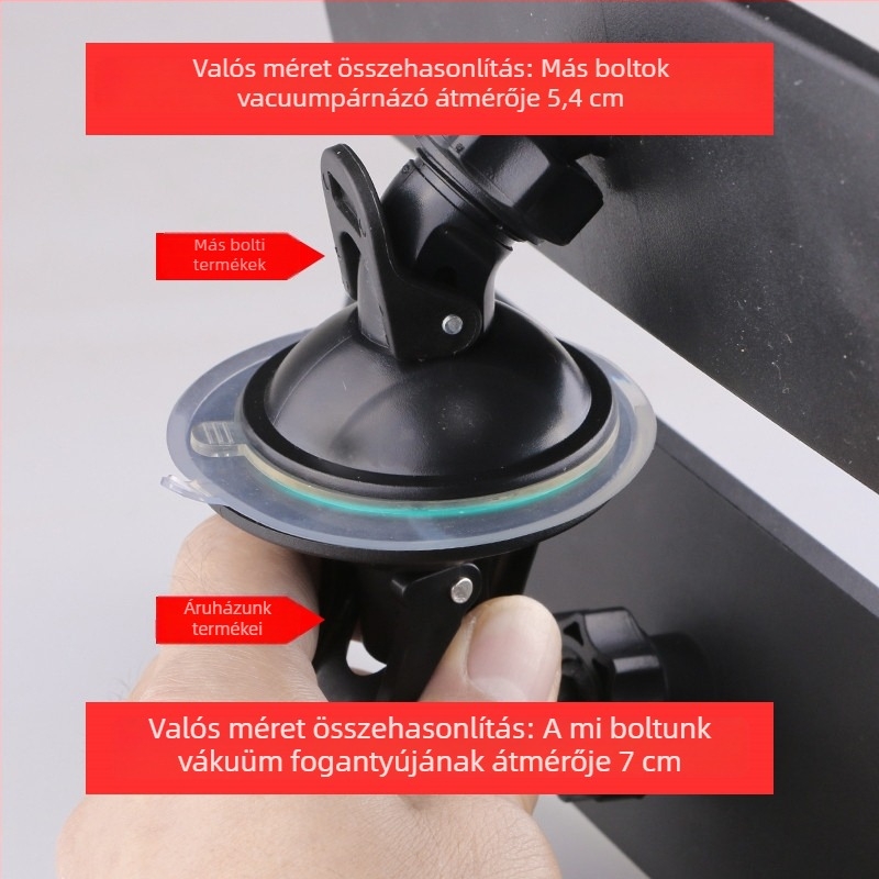 CZC-240 belső autó tükör, sík tükör, toló típusú szívócsattal rögzítve, üveg