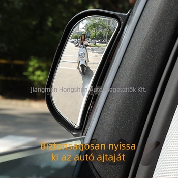 Gyorsan szerelhető visszapillantó tükör – modell ACP-200; gömb alakú tükör; üvegből készült tükör; ABS ház
