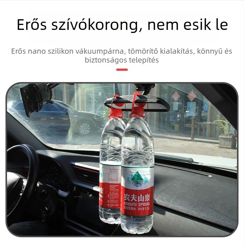 Autó Endoszkóp vákuumcsészével rögzített belső hátsó tükörrel, síktükör üvegből, zárt autókhoz