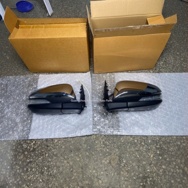 Hilux REVO16-21-höz hátsó tükör, sík tükör, 12V, ABS, alkatrész-szám 87910/87940-0K