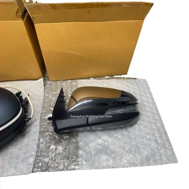 Hilux REVO16-21-höz hátsó tükör, sík tükör, 12V, ABS, alkatrész-szám 87910/87940-0K