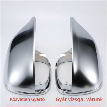 Audi Q5/SQ5/Q7/SQ7-hez készült hátsó tükrök háza DZYR011, ABS burkolat, krómozott tükör
