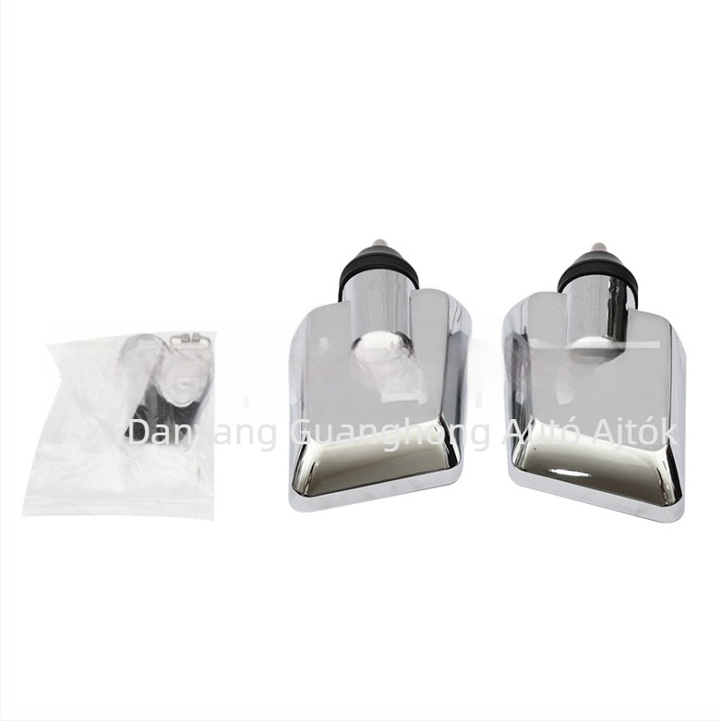 Universális teherautó visszapillantó tükör beépített fényvisszaverőkkel, Modell 4, sík tükör, 24V, üveg