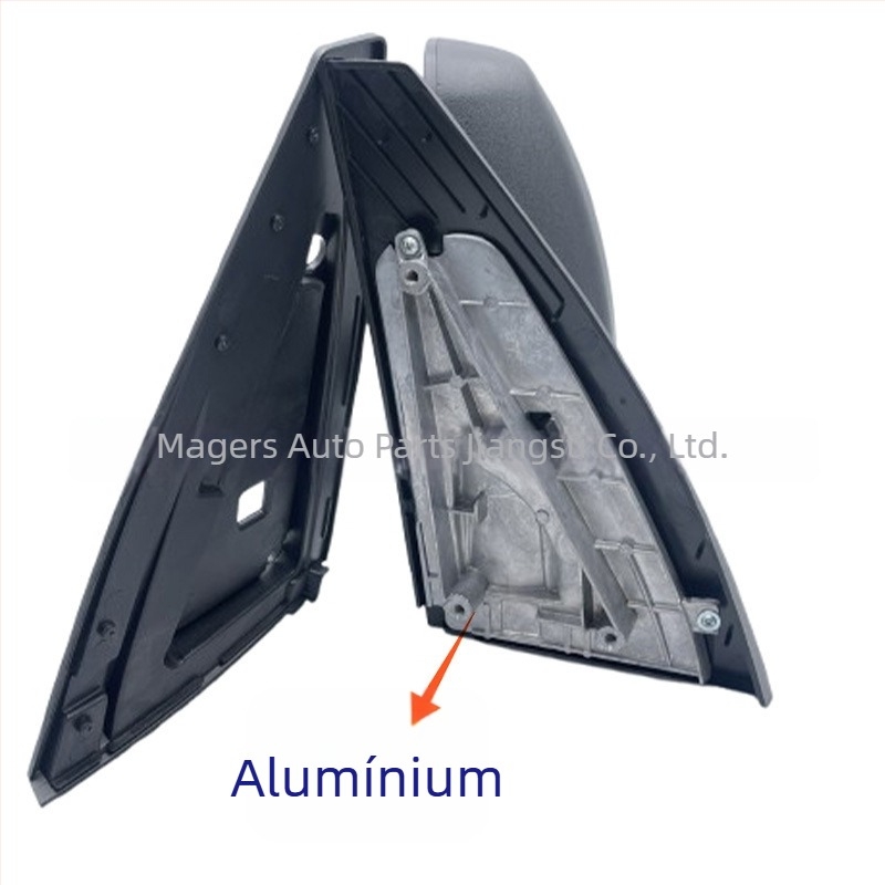 Magus hátsó nézet tükör, modell 87610-4E200/87620-4E200, sík tükör, üveg, fedél műanyag, kompatibilis Kia Bongo/K2500/K2700/K2900/K300