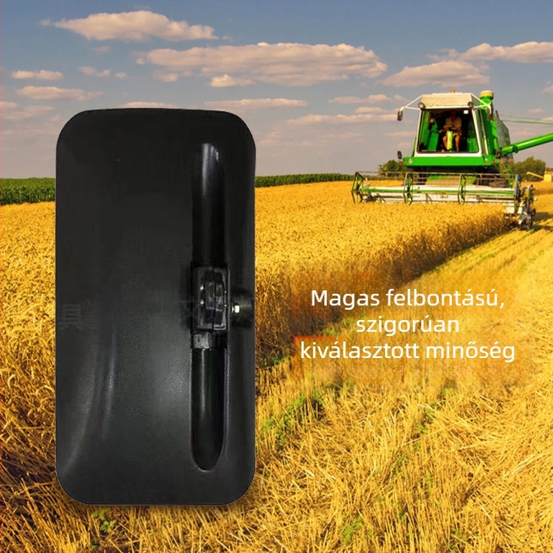 Dongfeng gépekhez hátsó tükröt, modell 140-2, sík tükör, műanyag tok, fedél polipropilén