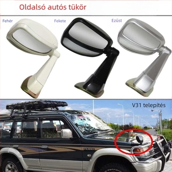 Che Le V-8 SUV hátrameneti tükör, gömb alakú üveg tükör, ABS burkolat