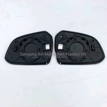 Hyundai i10 2013-2016 hátsó tolató tükör, gömb alakú tükör, kromált tükröződés, ABS fedél