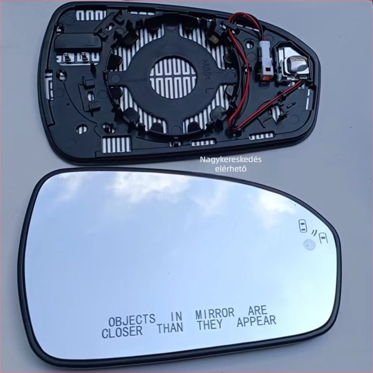 Hátsó nézet tükrök elektromos fűtéssel és párhuzamos holttér segéd Ford Mondeo Fusion 13-20 (DS7Z17K707C, 12V, ABS ház, üveg)