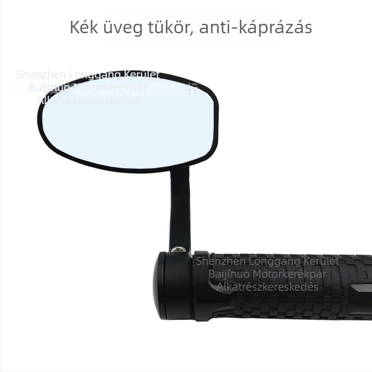 CB-3 Motorkerékpár hátsó tükrök, sík üveg tükör, CNC alumínium ötvözet burkolat
