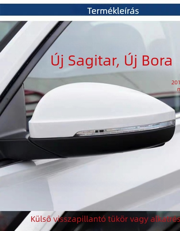 Hátsó nézet tükrö vakfolt segédlencse Sagitar és Lavida modellhez, gömb alakú, 12V, ABS ház