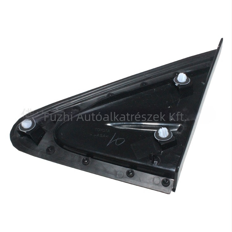 Autó visszapillantó tükör háromszög alakú dekorpanelje; modellek 60117-02370 és 60118-02370; tükör típusa: Standard; kiegészítő számok: 60117-02370, 60118-02370