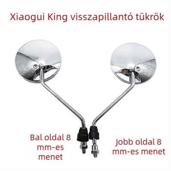 Hátsó nézőtükör - kör alakú, univerzális robogókhoz