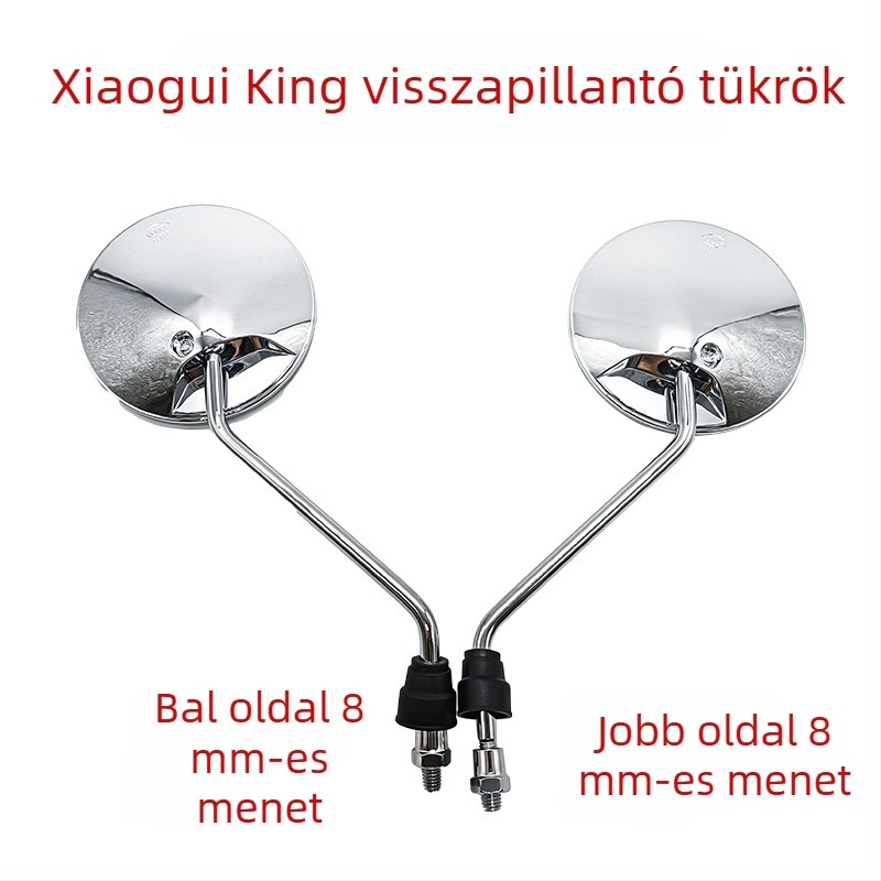 Hátsó nézőtükör - kör alakú, univerzális robogókhoz