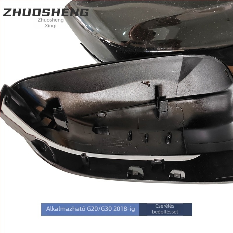 BMW G20/G28/G30/G38 oldalsó tükröhéj – ABS burkolat és tükör, 4 modellel kompatibilis, Zhuosheng Xinqi