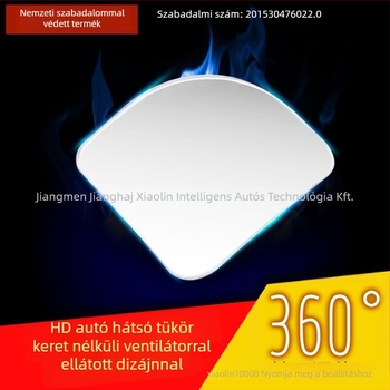 Szektorális hátsó kilátó tükör gömb alakú üveggel; Modell XL-1009; Tükör anyaga: Üveg; Kellék száma: XL-1009; Kompatibilis modell: Általános