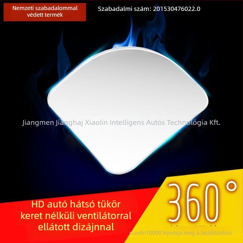 Szektorális hátsó kilátó tükör gömb alakú üveggel; Modell XL-1009; Tükör anyaga: Üveg; Kellék száma: XL-1009; Kompatibilis modell: Általános