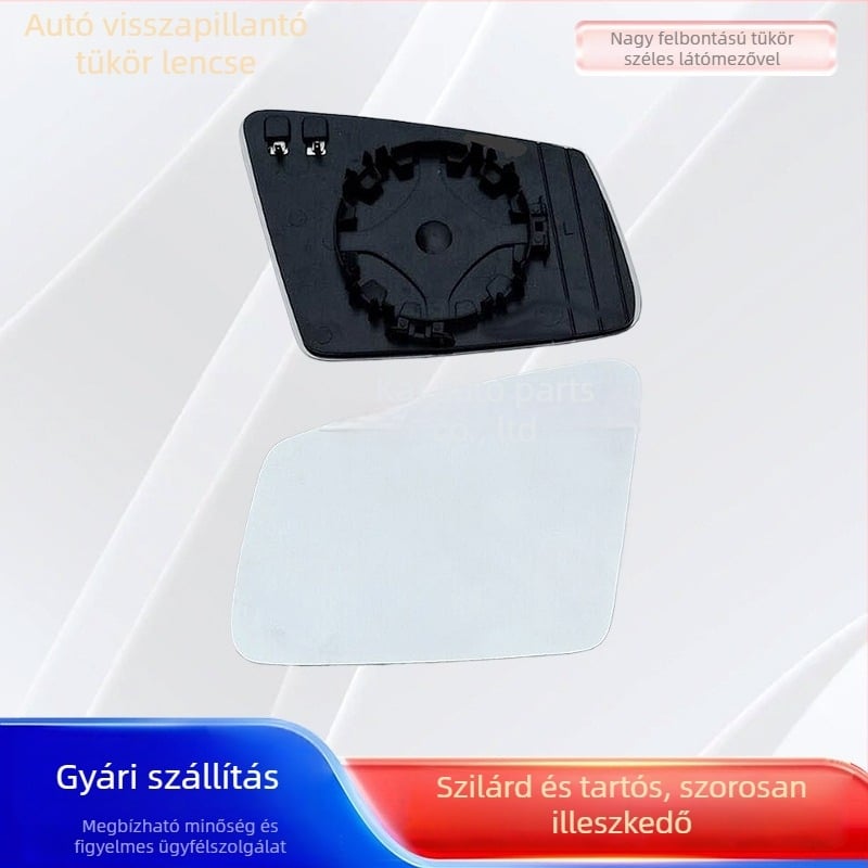 Hátsó visszapillantó tükör (Aftermarket) – Modell XME-004, gömb alakú tükör, 12V, krómozott