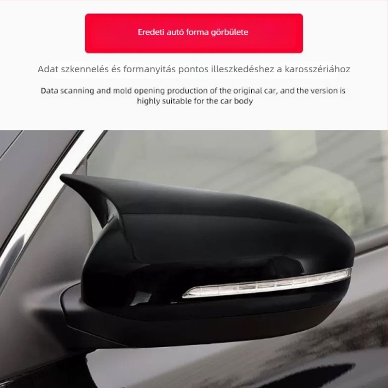 Kia K5 (2011–2019) visszapillantó tükör burkolat – ABS anyag, Sík tükör, modell 685464, ragasztóval történő felszerelés