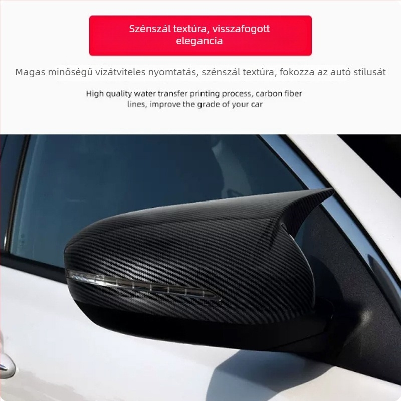 Kia K5 (2011–2019) visszapillantó tükör burkolat – ABS anyag, Sík tükör, modell 685464, ragasztóval történő felszerelés