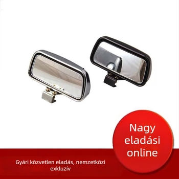 Autó hátsó nézet tükör 079, sík tükör, ABS műanyag burkolat, üveg tükröző felület