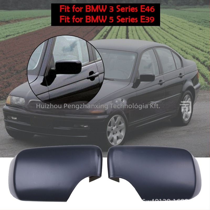BMW E46 98-08 hátsó tükörfedél, 4 ajtós, ABS, sík tükör, modellek 51168238375/51168238376