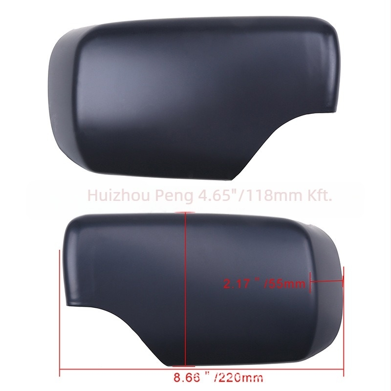 BMW E46 98-08 hátsó tükörfedél, 4 ajtós, ABS, sík tükör, modellek 51168238375/51168238376