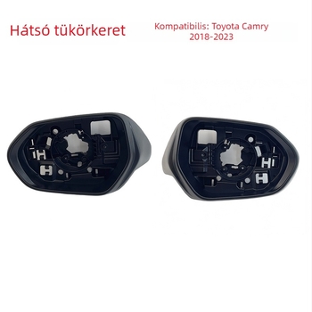 Toyota Camry 18-23 Modellhez hátsó visszapillantó tükör keret, gömb alakú tükör, ABS ház, 12V