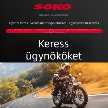 SK modellű hátsó visszapillantó tükör ATV/UTV-hez, dupla görbület, 12V, üveg