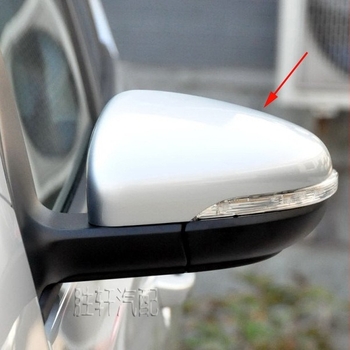 VW Golf 6-hoz illeszkedő visszapillantító tükörhéj – gömb alakú tükör, ABS ház, kiegészítő számok 5K0857537/5K0857538