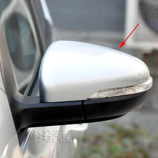 VW Golf 6-hoz illeszkedő visszapillantító tükörhéj – gömb alakú tükör, ABS ház, kiegészítő számok 5K0857537/5K0857538