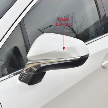Visszapillantó tükör ház Lexus NX200/300 RX300/450 – gömb alakú tükör, ABS ház, ABS fedél, üveg tükör, kompatibilis a 2015-2021 NX200/300 és 2016-2021 NX200/300 RX300/450 modellekkel