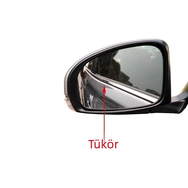 Hátsó tükör lencséje fűtött, reflexió gömb alakú üveg, 12V, ABS burkolat, kompatibil Toyota Reiz/Prius 2010-2017