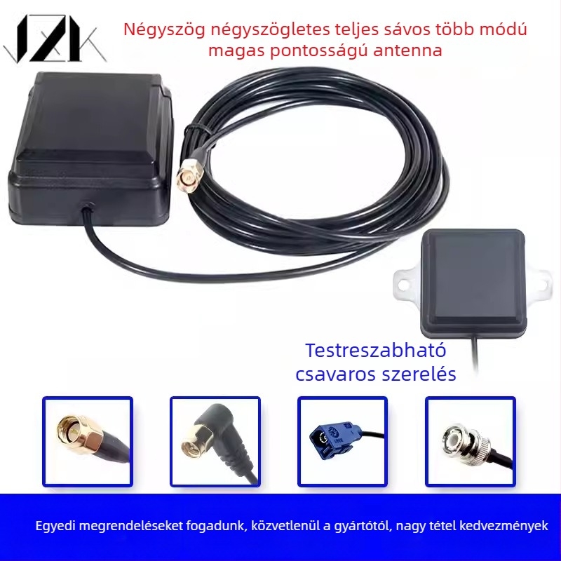 Járműre szerelt Beidou GNSS antenna, RTK/RTD magas pontosságú differenciális, teljes L1/L2/L5 frekvenciák
