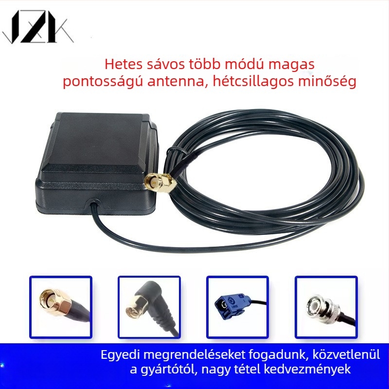 Járműre szerelt Beidou GNSS antenna, RTK/RTD magas pontosságú differenciális, teljes L1/L2/L5 frekvenciák