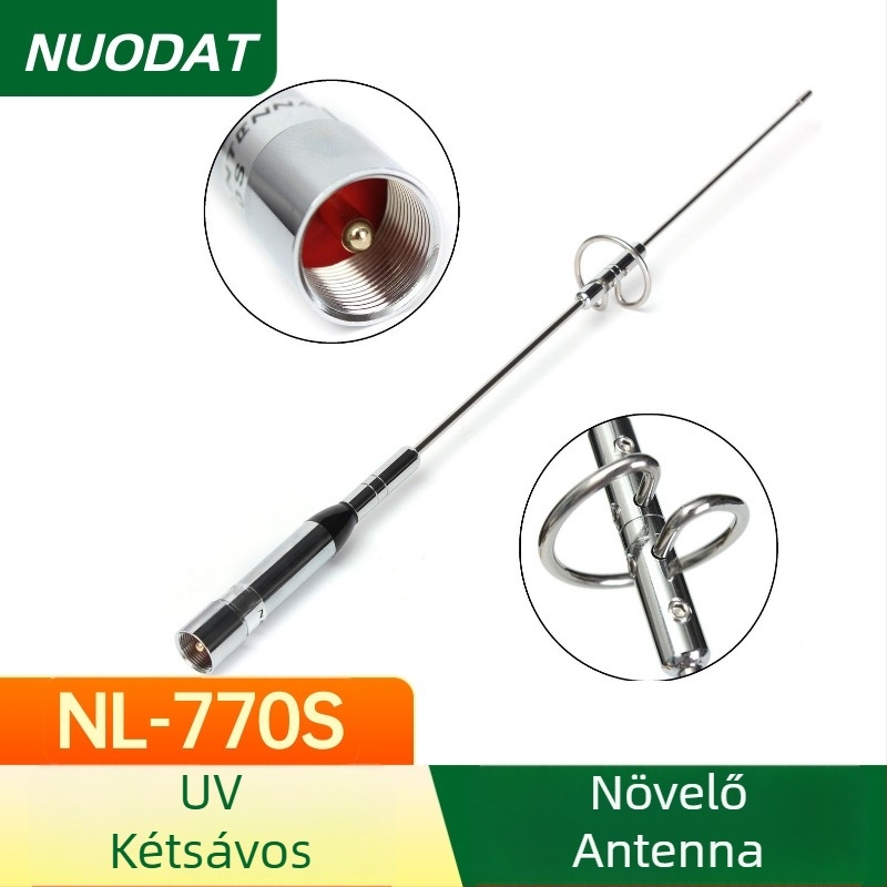 Autó rádió antenna, menetes rögzítés, univerzális kompatibilitás, Nodatone márka, engedéllyel rendelkező magánmárkák