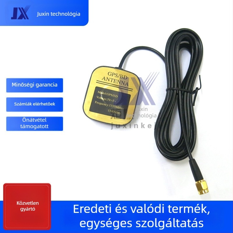 Beidou GPS kettős módú antenna járművekhez, aktív antenna, univerzális, márka HZWL