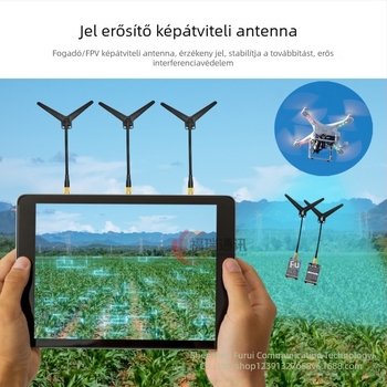 Autós AM/FM antenna külső szívófejes mágneses tartóval és WiFi antenna — Furui márka, engedélyezett magánmárka