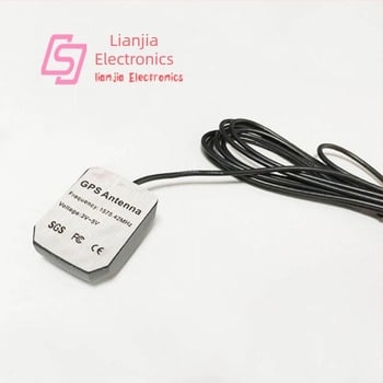 Autóba szánt GPS antenna SMA férfi csatlakozóval, 1575.42 MHz GPS L1, 50 Ω, SWR ≤ 1,5