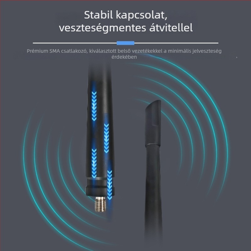 Autó DAB/FM digitális rádióantenna – külső ragasztós antenna, engedélyezett magánmárka: Igen