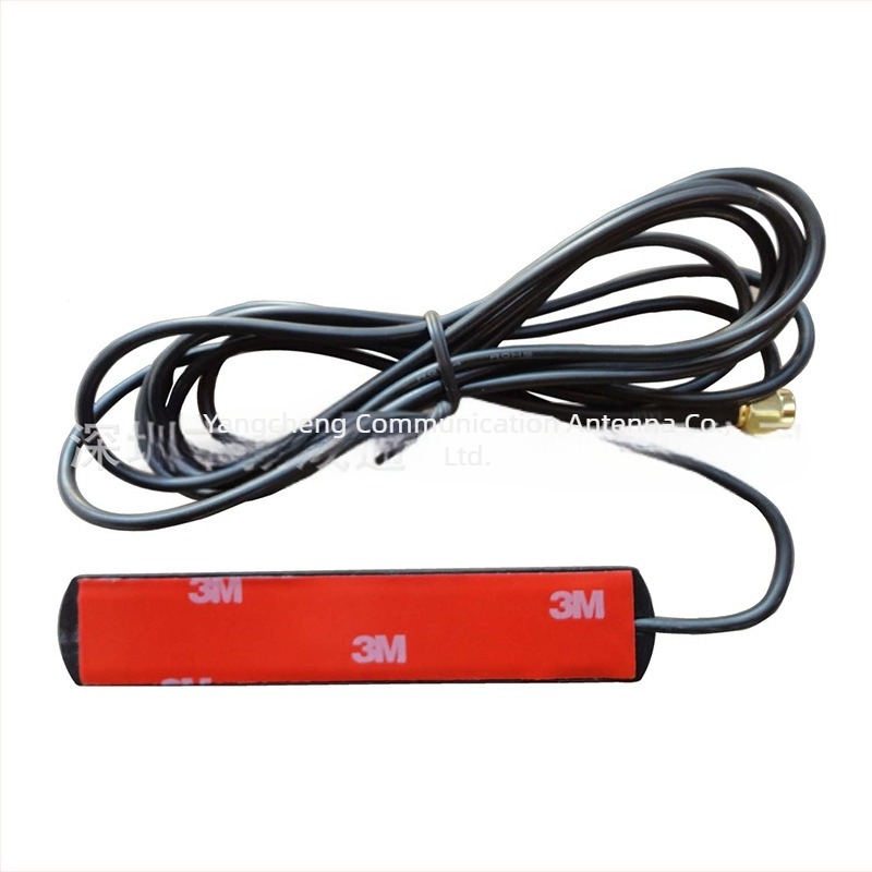 Autóüveg 3G/GSM antenna, modell YCP-8521-5, 5 dBi nyereség, frekvenciasáv 850–960/2100 MHz, kimeneti impedancia 50 Ω, SWR ≤ 1.5