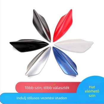 Autó rádió antenna cápauszony formájú, tetőre ragasztott telepítéssel, univerzális