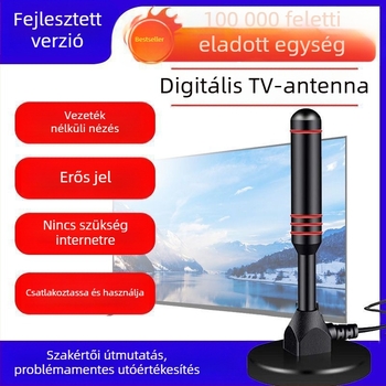 DTMB digitális TV antenna – Beltéri és kültéri használatra, univerzális, HD jel vétel