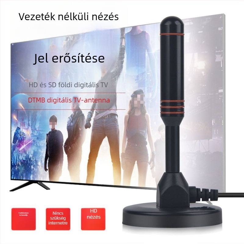 DTMB digitális TV antenna – Beltéri és kültéri használatra, univerzális, HD jel vétel