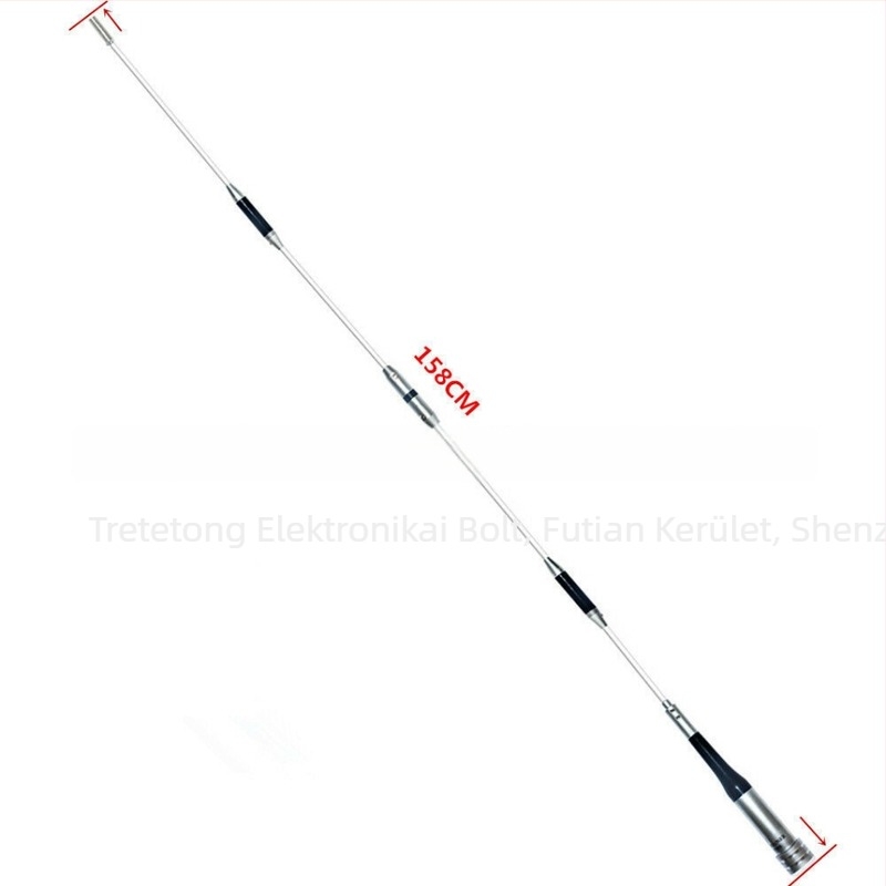 XFY SG7900 autóantenna VHF/UHF 144/430 MHz, nagy nyereség, zajellenállás, hatótáv 1.5-3 km, elméleti >50 km
