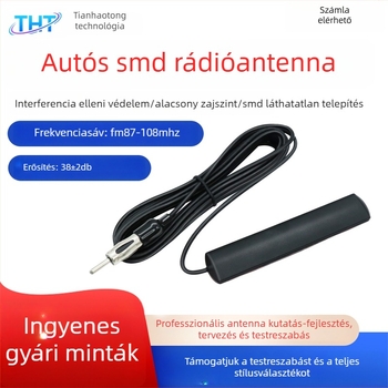 DAB autóba szerelt patch antenna rádióhoz, FM/AM nagy nyereség, rejtett 4G/GSM antenna