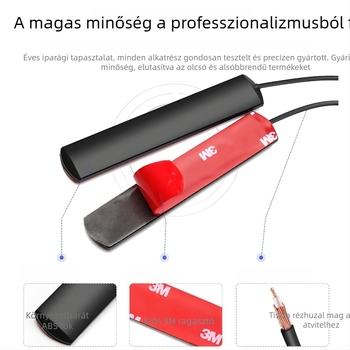 DAB autóba szerelt patch antenna rádióhoz, FM/AM nagy nyereség, rejtett 4G/GSM antenna