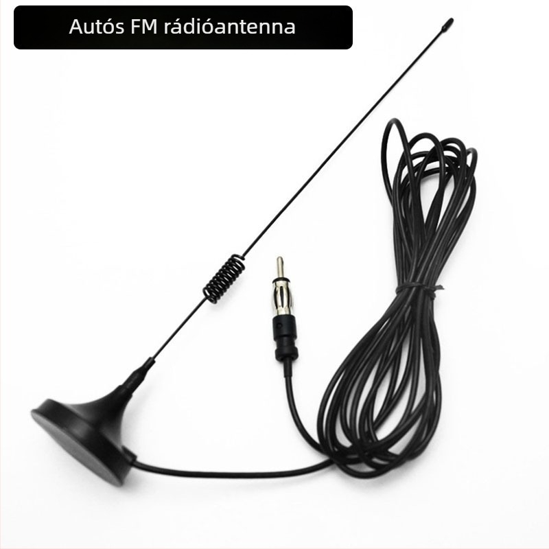 Autó AM/FM rádió antenna 3 m hosszabbító kábellel, sztereó jelhez