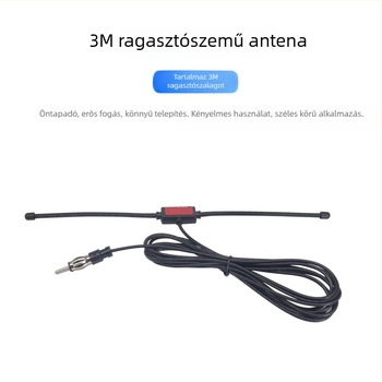 Chenyuxin aktív FM autóantenna, 3 m kábel, SWR ≤ 1,5