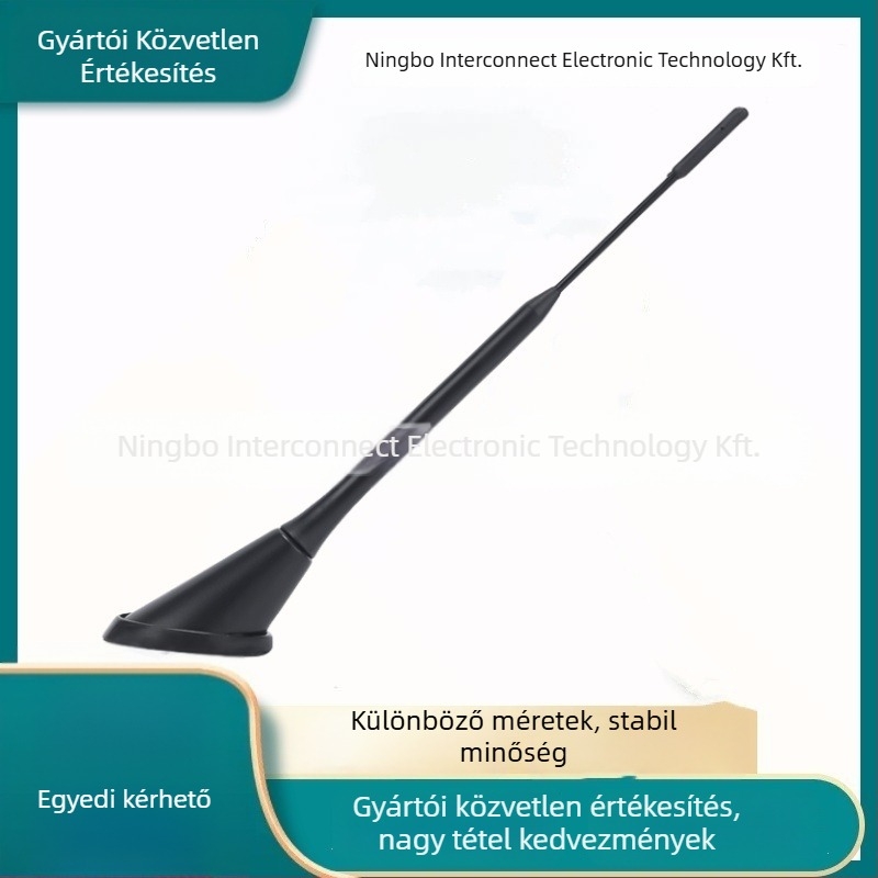 Autó anti-sztatikus antenna, univerzális kompatibilitás, szívófejes telepítés, Márka: Más