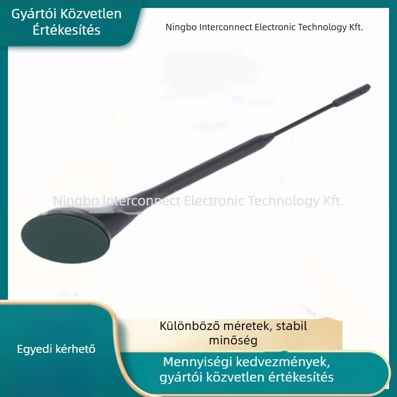 Autó anti-sztatikus antenna, univerzális kompatibilitás, szívófejes telepítés, Márka: Más